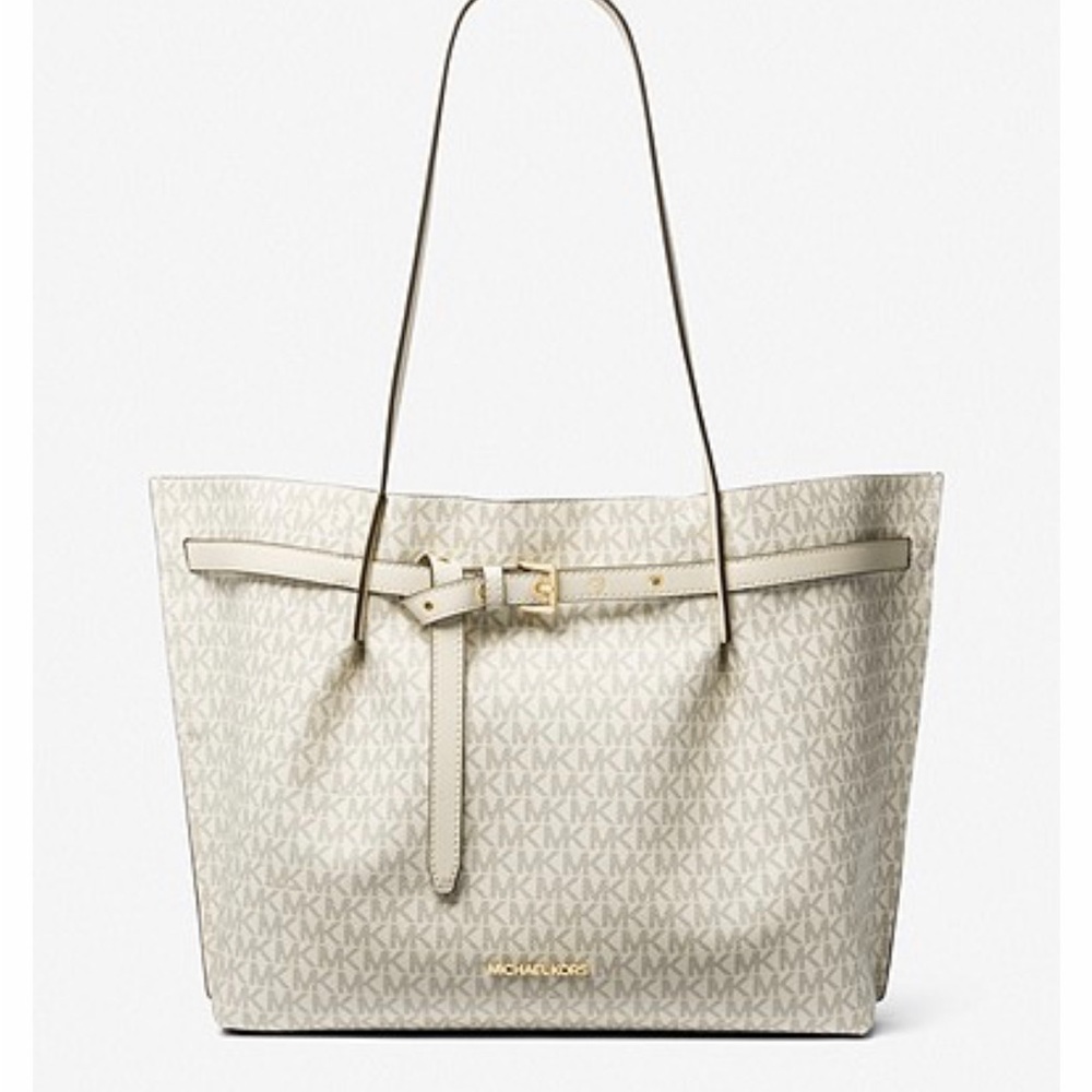 MICHAEL MICHAEL KORS Emilia Large Logo Tote Bag